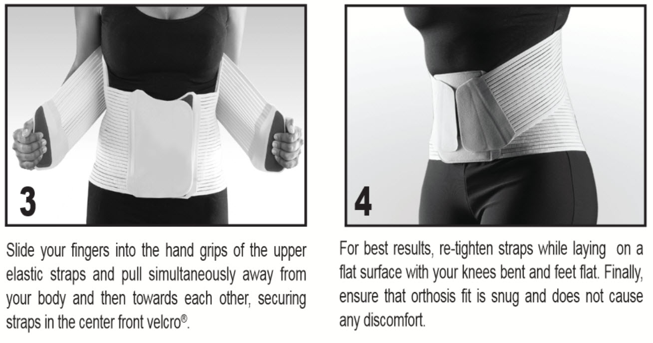 VertaMax Lumbosacral Orthosis LSO Back Brace